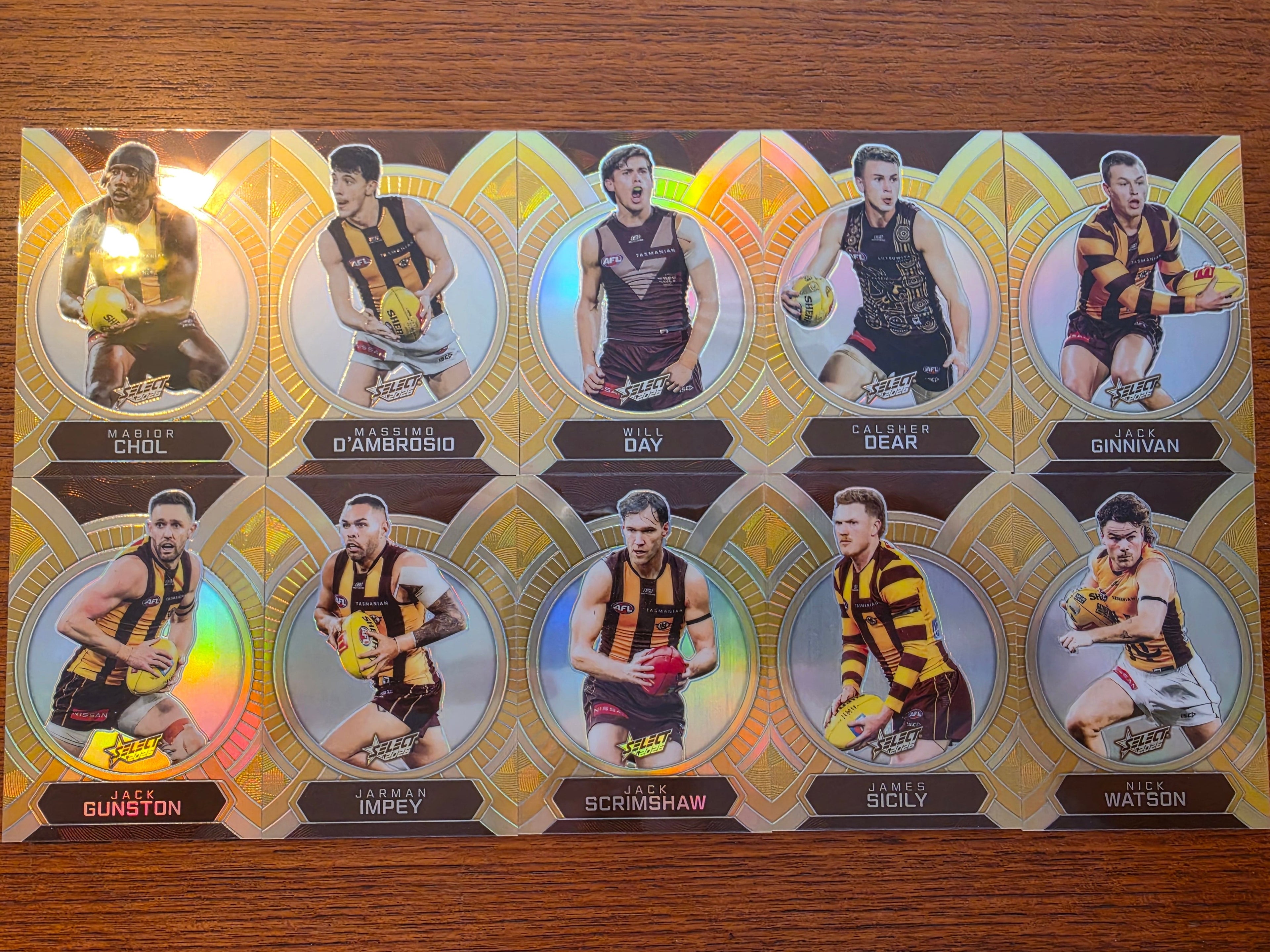 2026 AFL Footy Stars Luminous Base Full Set (180 Cards)