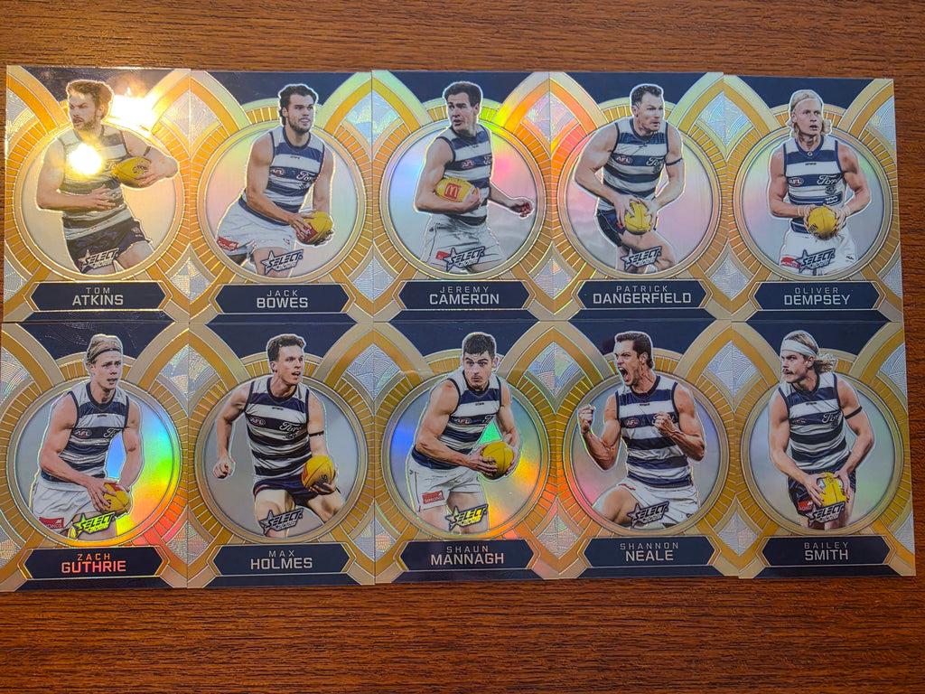 2026 AFL Footy Stars Luminous Base Full Set (180 Cards)