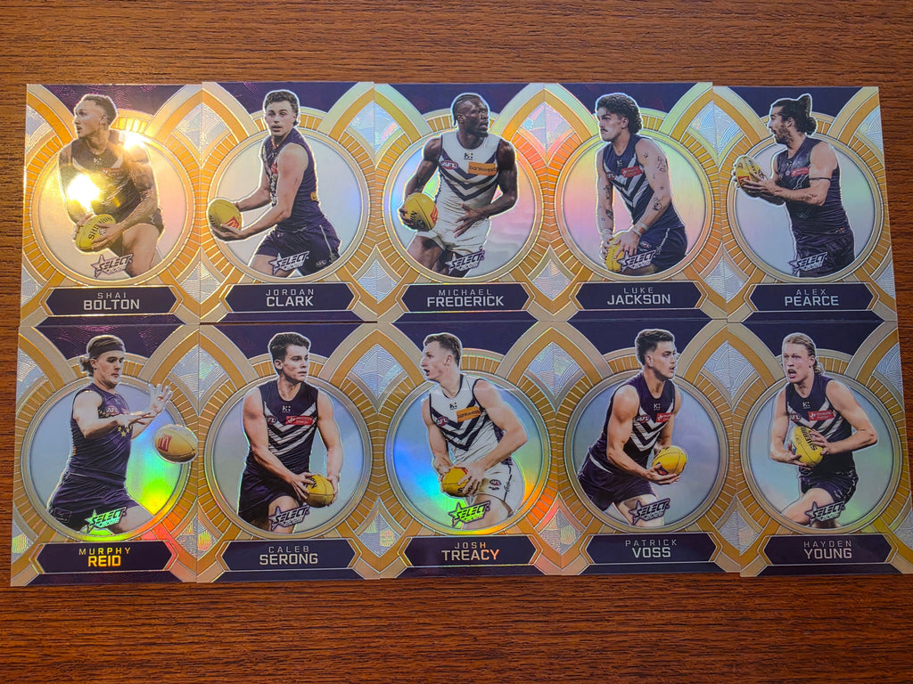 2026 AFL Footy Stars Luminous Base Full Set (180 Cards)