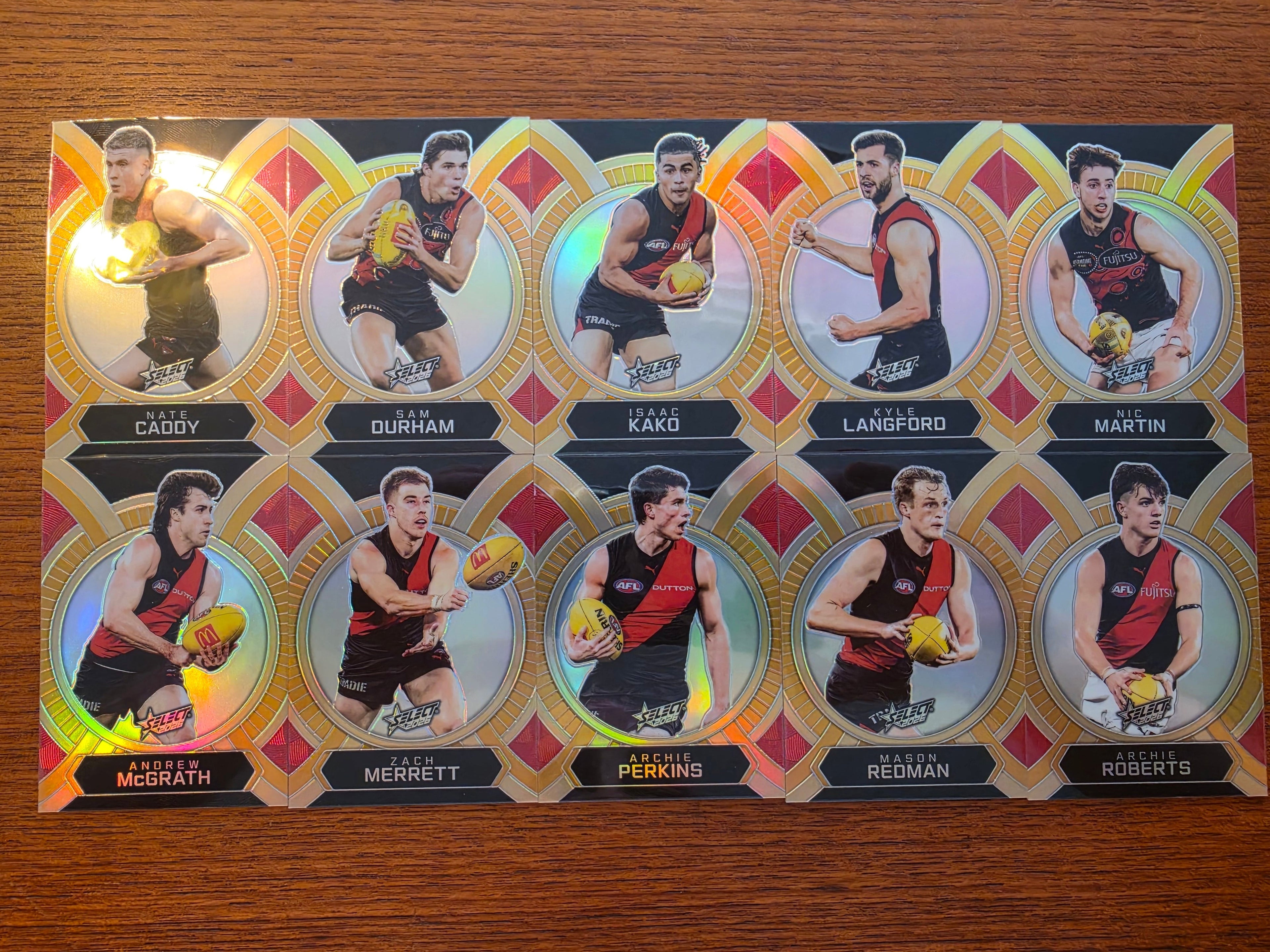 2026 AFL Footy Stars Luminous Base Full Set (180 Cards)