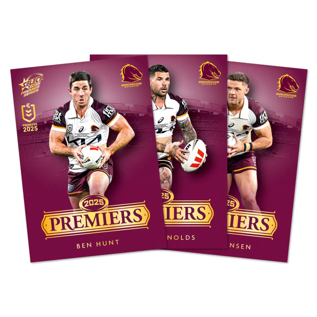 2025 Select NRL | Brisbane Broncos Premiers Set | 25 Cards