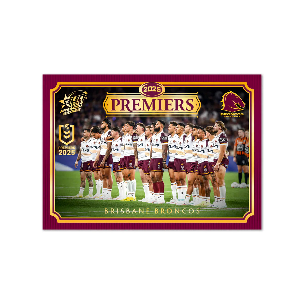 2025 Select NRL | Brisbane Broncos Premiers Set | 25 Cards