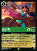 Lorcana Azurite Sea - Jasmine - Royal Commodore - #84/204 - Legendary
