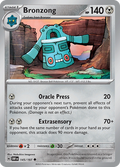 Pokemon TCG - Obsidian Flames - #145 -Bronzong - Uncommon
