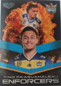 Enforcers - E9 - Tino Fa'asuamaleuai- Gold Coast Titans - 2021 Elite NRL