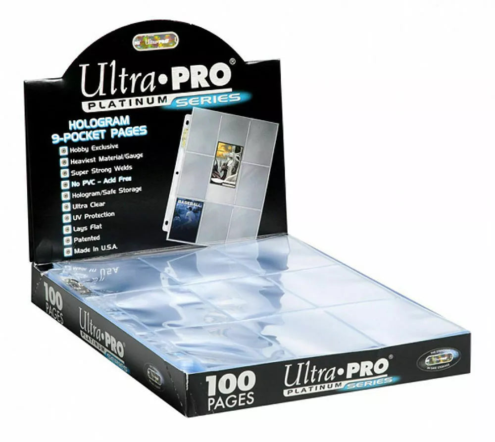 Ultra Pro - 9 Pocket Sleeves - Box 100
