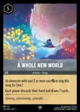 Lorcana - First Chapter - A Whole New World - 195/204 - Super Rare