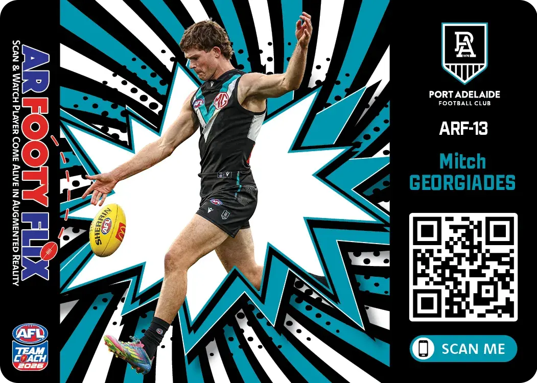 Teamcoach 2026 AR Footy Flix ARF-13 Mitch Georgiades - Port Adelaide Power
