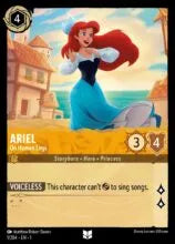 Lorcana - First Chapter - Ariel - On Human Legs - 1/204 - Uncommon