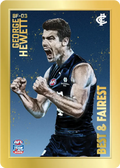Teamcoach 2026 Best & Fairest Gold BF-03 George Hewett - Carlton Blues