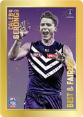 Teamcoach 2026 Best & Fairest Gold BF-06 Caleb Serong - Fremantle Dockers