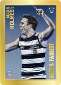 Teamcoach 2026 Best & Fairest Gold BF-07 Max Holmes - Geelong Cats