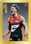 Teamcoach 2026 Best & Fairest Gold BF-09 Tom Green - GWS Giants