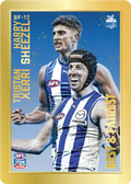 Teamcoach 2026 Best & Fairest Gold BF-12 Harry Sheezel/Tristan Xerri - North Melbourne