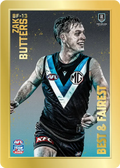 Teamcoach 2026 Best & Fairest Gold BF-13 Zak Butters - Port Adelaide Power