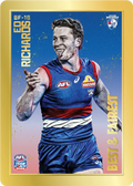 Teamcoach 2026 Best & Fairest Gold BF-18 Ed Richards - Western Bulldogs
