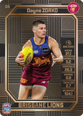 Teamcoach 2026 Base Bronze Card #05 Dayne Zorko - Brisbane Lions