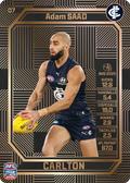 Teamcoach 2026 Base Bronze Card #07 Adam Saad - Carlton Blues