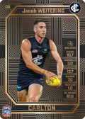 Teamcoach 2026 Base Bronze Card #08 Jacob Weitering - Carlton Blues