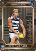 Teamcoach 2026 Base Bronze Card #18 Sam De Koning - Geelong