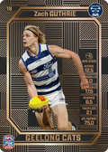 Teamcoach 2026 Base Bronze Card #19 Zach Guthrie - Geelong