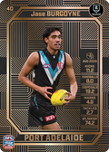Teamcoach 2026 Base Bronze Card #40 Jase Burgoyne - Port Adelaide