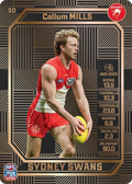 Teamcoach 2026 Base Bronze Card #50 Callum Mills - Sydney Swans