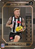 Teamcoach 2026 Base Bronze Card #72 Jordan De Goey - Collingwood
