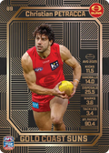Teamcoach 2026 Base Bronze Card #89 Christian Petracca - Gold Coast Suns