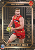 Teamcoach 2026 Base Bronze Card #90 Matt Rowell - Gold Coast Suns