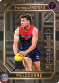Teamcoach 2026 Base Bronze Card #97 Harvey Langford - Melbourne