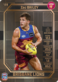 Teamcoach 2026 Base Bronze Card #129 Zac Bailey - Brisbane Lions