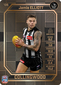 Teamcoach 2026 Base Bronze Card #135 Jamie Elliott - Collingwood