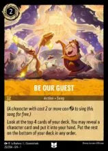 Lorcana - First Chapter - Be Our Guest - 25/204 - Uncommon