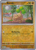 Pokemon TCG -Obsidian Flames -#110 -Bonsly -Common -Reverse Holo