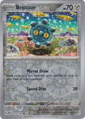 Pokemon TCG -Obsidian Flames -#144 -Bronzor -Common -Reverse Holo