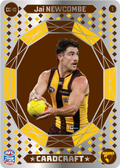 Teamcoach 2026 Card Craft CC-10 Jai Newcombe #1 - Hawthorn Hawks