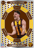 Teamcoach 2026 Card Craft CC-10 Jai Newcombe #2 - Hawthorn Hawks
