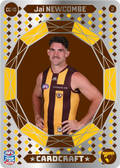 Teamcoach 2026 Card Craft CC-10 Jai Newcombe #3 - Hawthorn Hawks