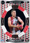 Teamcoach 2026 Card Craft CC-15 Jack Higgins #1 - St Kilda Saints