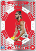 Teamcoach 2026 Card Craft CC-16 Brodie Grundy #1 - Sydney Swans