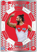 Teamcoach 2026 Card Craft CC-16 Brodie Grundy #2 - Sydney Swans
