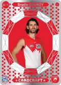 Teamcoach 2026 Card Craft CC-16 Brodie Grundy #3 - Sydney Swans