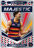 Teamcoach 2026 Card Craft Majestic CCM-01 Izak Rankine #2 - Adelaide Crows