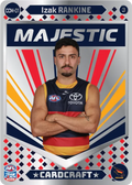 Teamcoach 2026 Card Craft Majestic CCM-01 Izak Rankine #3 - Adelaide Crows