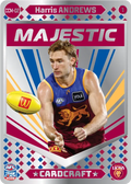 Teamcoach 2026 Card Craft Majestic CCM-02 Harris Andrews #1 - Brisbane Lions