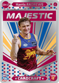 Teamcoach 2026 Card Craft Majestic CCM-02 Harris Andrews #2 - Brisbane Lions