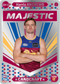 Teamcoach 2026 Card Craft Majestic CCM-02 Harris Andrews #3 - Brisbane Lions