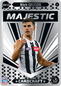 Teamcoach 2026 Card Craft Majestic CCM-04 Nick Daicos #2 - Collingwood Magpies