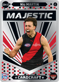 Teamcoach 2026 Card Craft Majestic CCM-05 Nic Martin #2 - Essendon Bombers